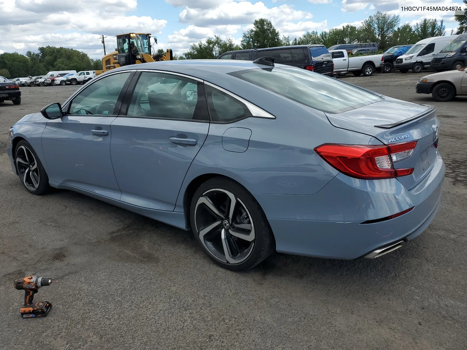 2021 Honda Accord Sport Se VIN: 1HGCV1F45MA064874 Lot: 63922784