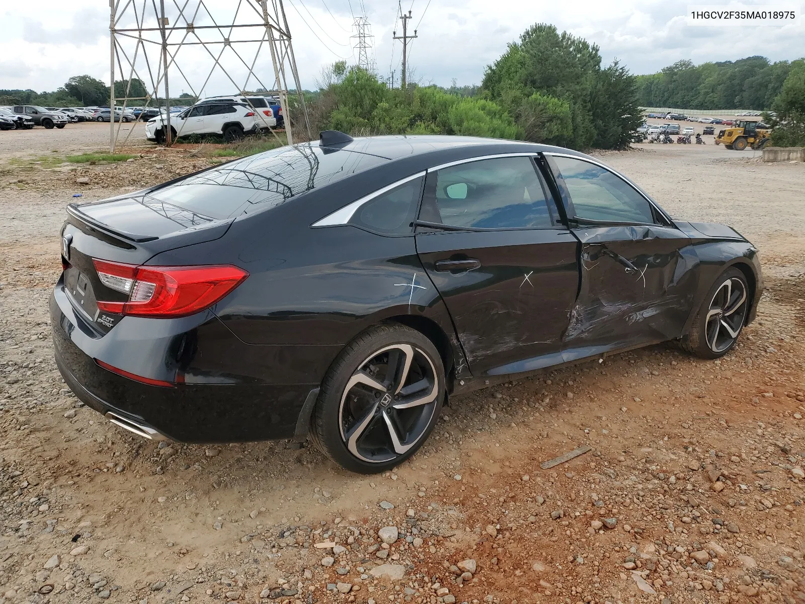 2021 Honda Accord Sport VIN: 1HGCV2F35MA018975 Lot: 63975244