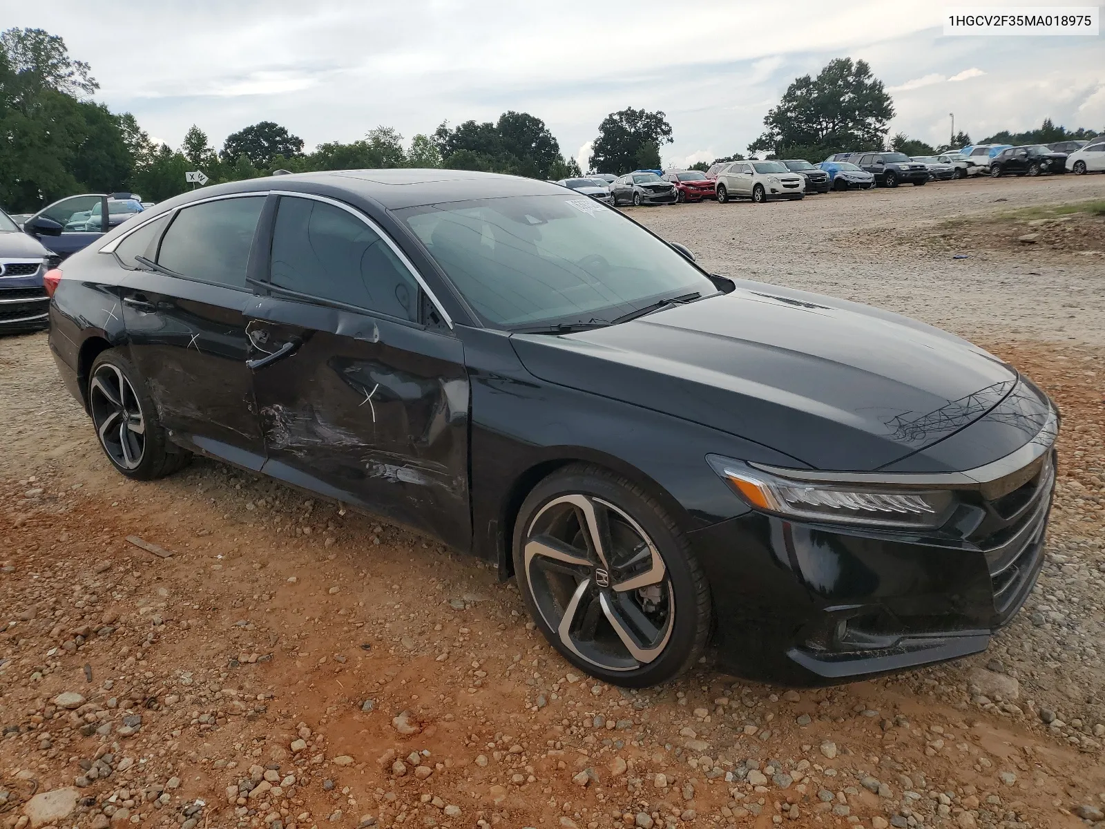 2021 Honda Accord Sport VIN: 1HGCV2F35MA018975 Lot: 63975244