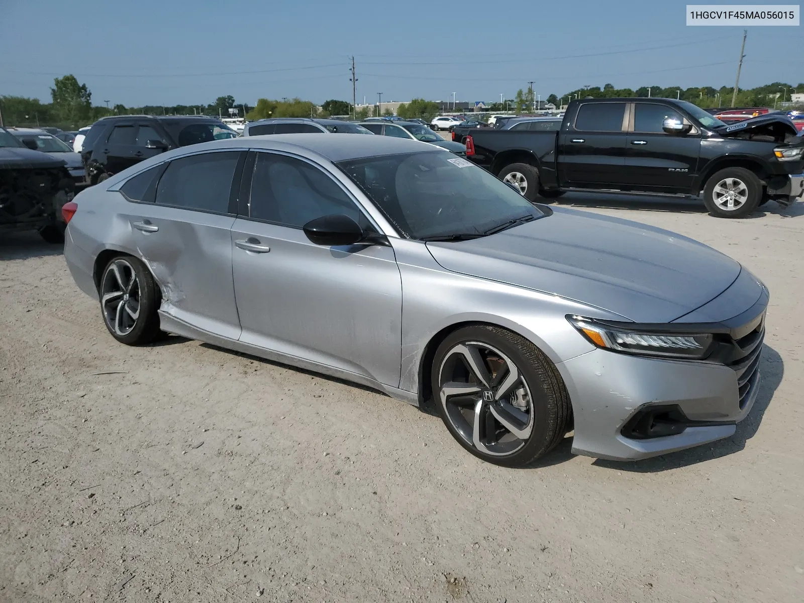 2021 Honda Accord Sport Se VIN: 1HGCV1F45MA056015 Lot: 64167764