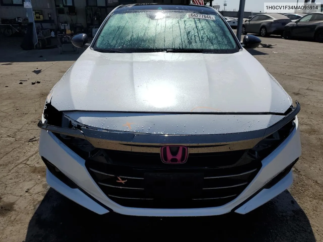 2021 Honda Accord Sport VIN: 1HGCV1F34MA095914 Lot: 64277844