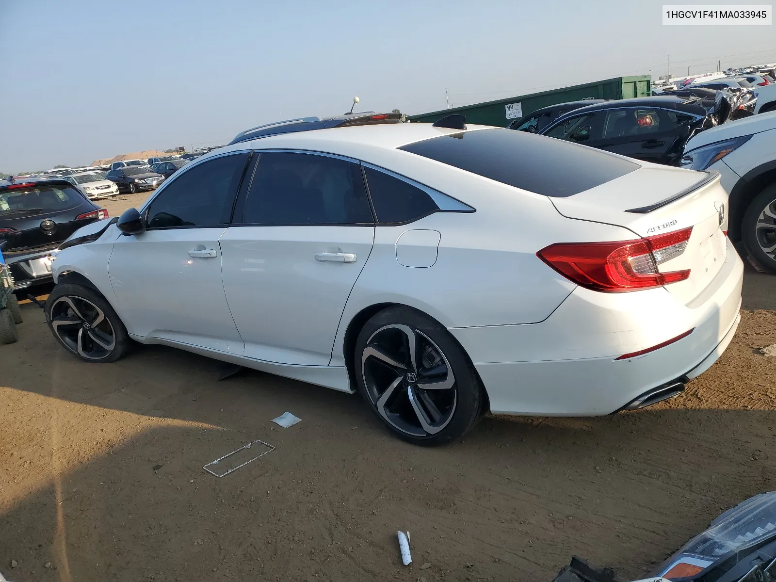 2021 Honda Accord Sport Se VIN: 1HGCV1F41MA033945 Lot: 64392084