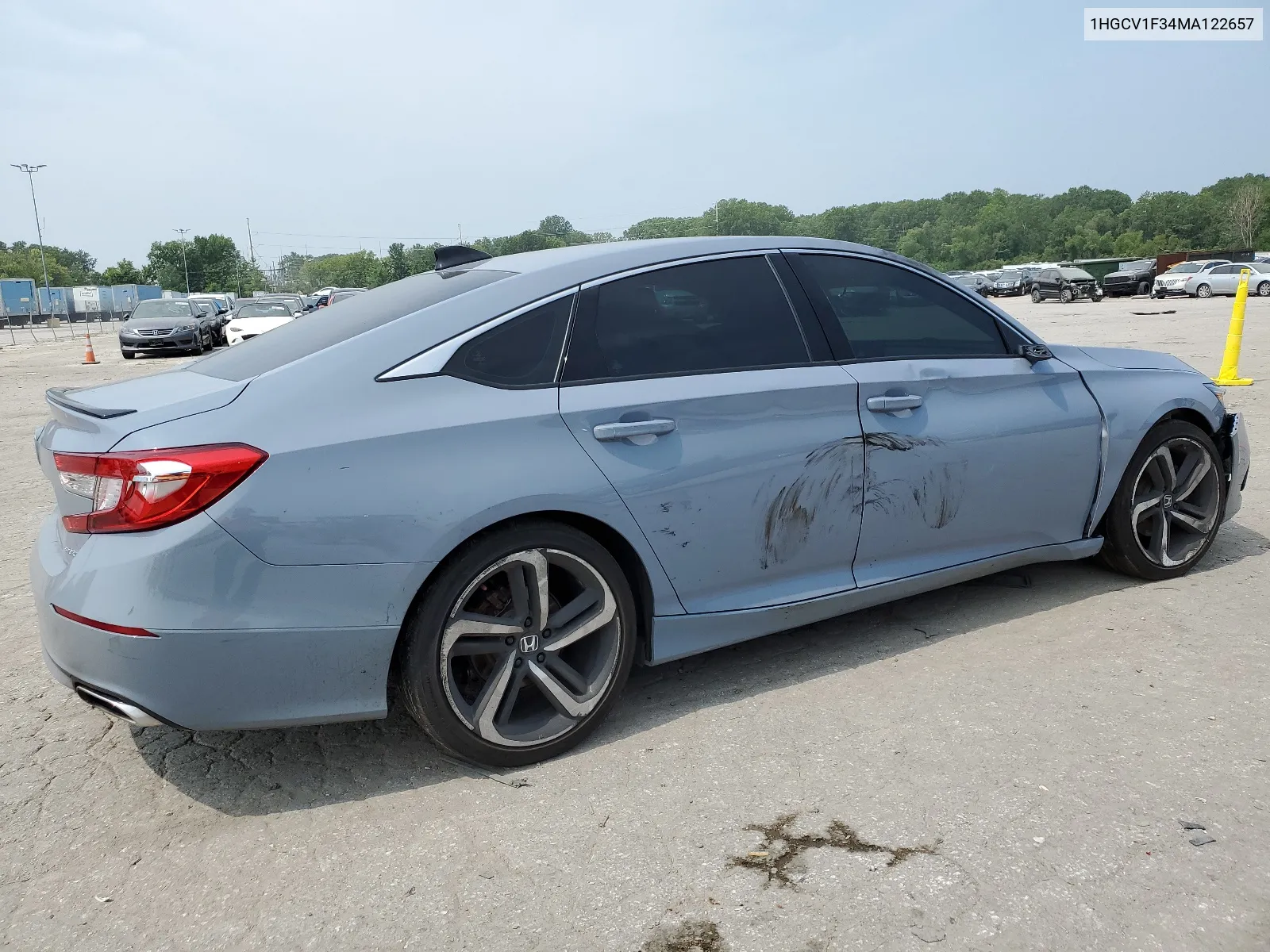 1HGCV1F34MA122657 2021 Honda Accord Sport