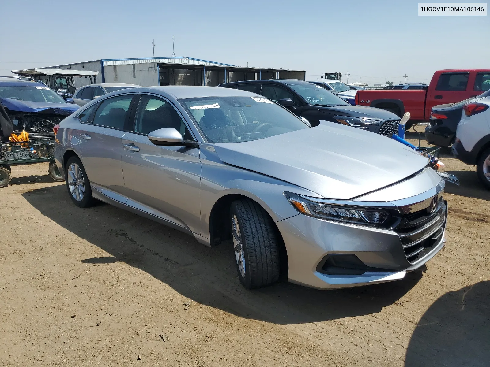 2021 Honda Accord Lx VIN: 1HGCV1F10MA106146 Lot: 65058514