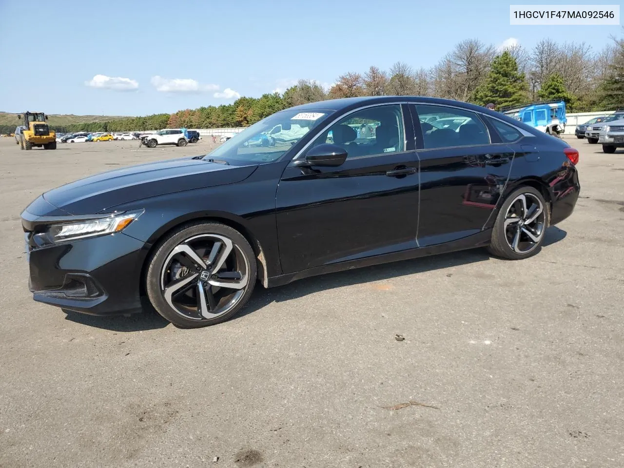 1HGCV1F47MA092546 2021 Honda Accord Sport Se