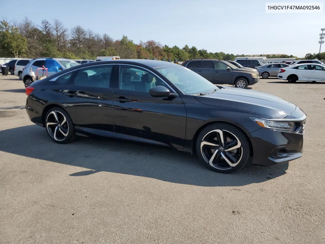 2021 Honda Accord Sport Se VIN: 1HGCV1F47MA092546 Lot: 65153354