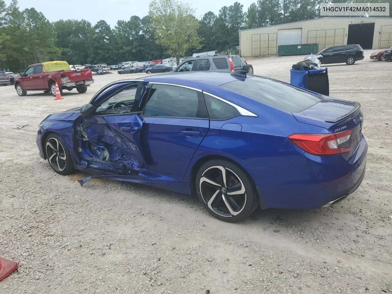 1HGCV1F42MA014532 2021 Honda Accord Sport Se