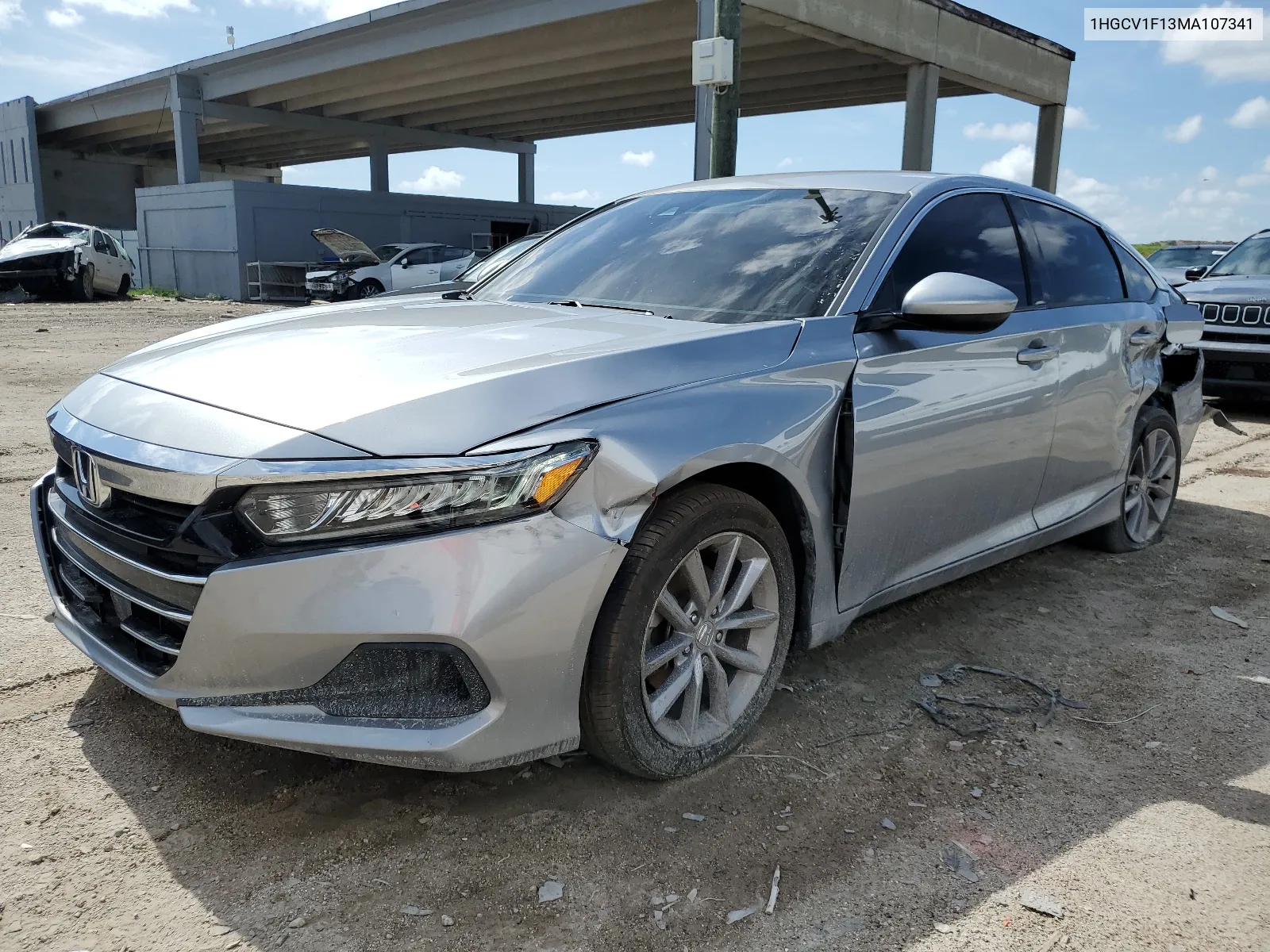 1HGCV1F13MA107341 2021 Honda Accord Lx