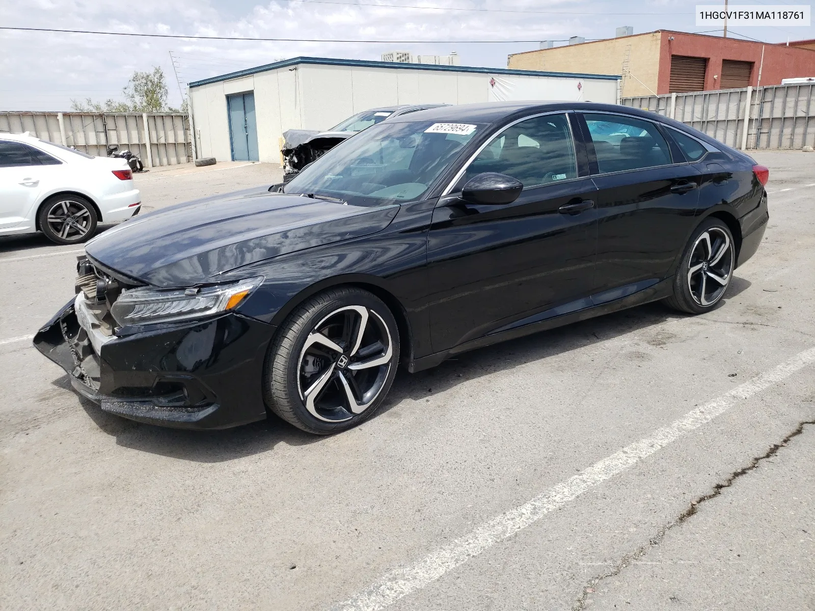 1HGCV1F31MA118761 2021 Honda Accord Sport