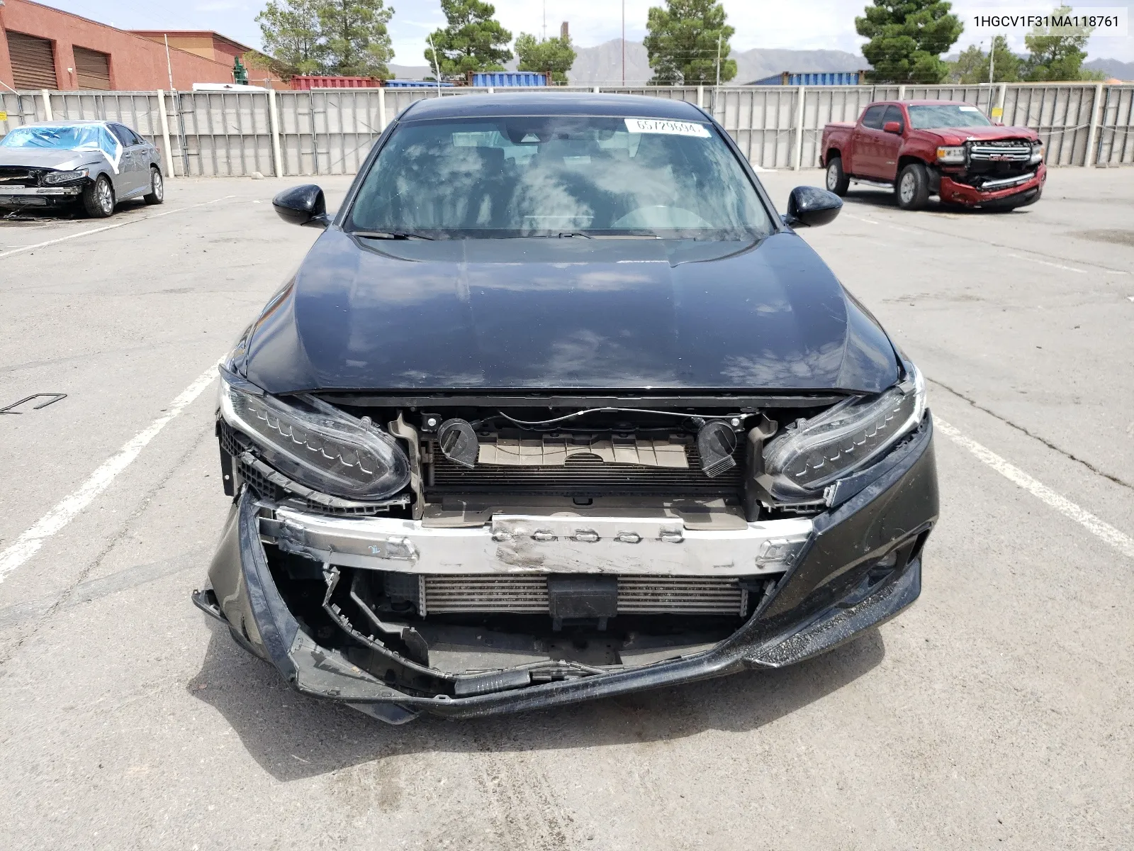 1HGCV1F31MA118761 2021 Honda Accord Sport