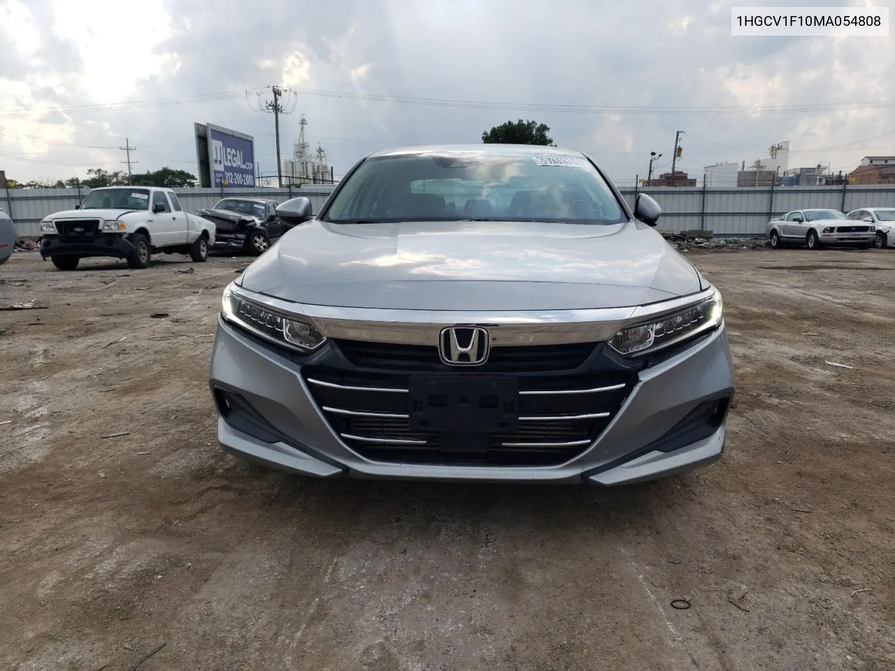 2021 Honda Accord Lx VIN: 1HGCV1F10MA054808 Lot: 65762904