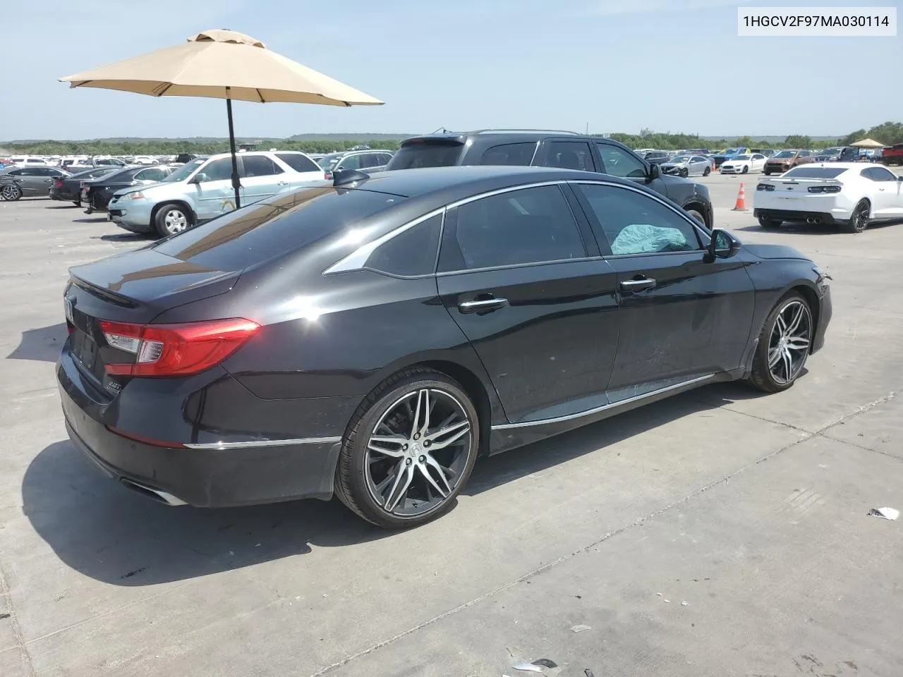 2021 Honda Accord Touring VIN: 1HGCV2F97MA030114 Lot: 65854974