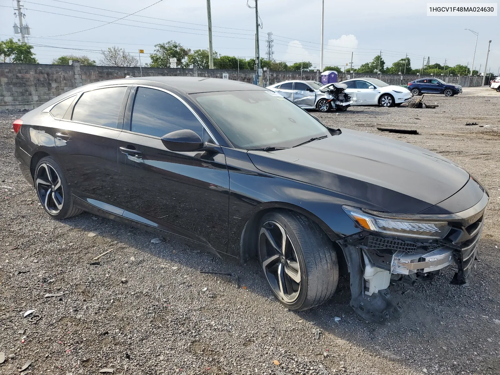 2021 Honda Accord Sport Se VIN: 1HGCV1F48MA024630 Lot: 66190714