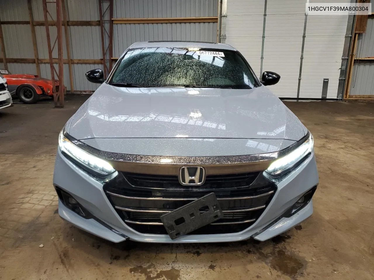 2021 Honda Accord Sport VIN: 1HGCV1F39MA800304 Lot: 66772444