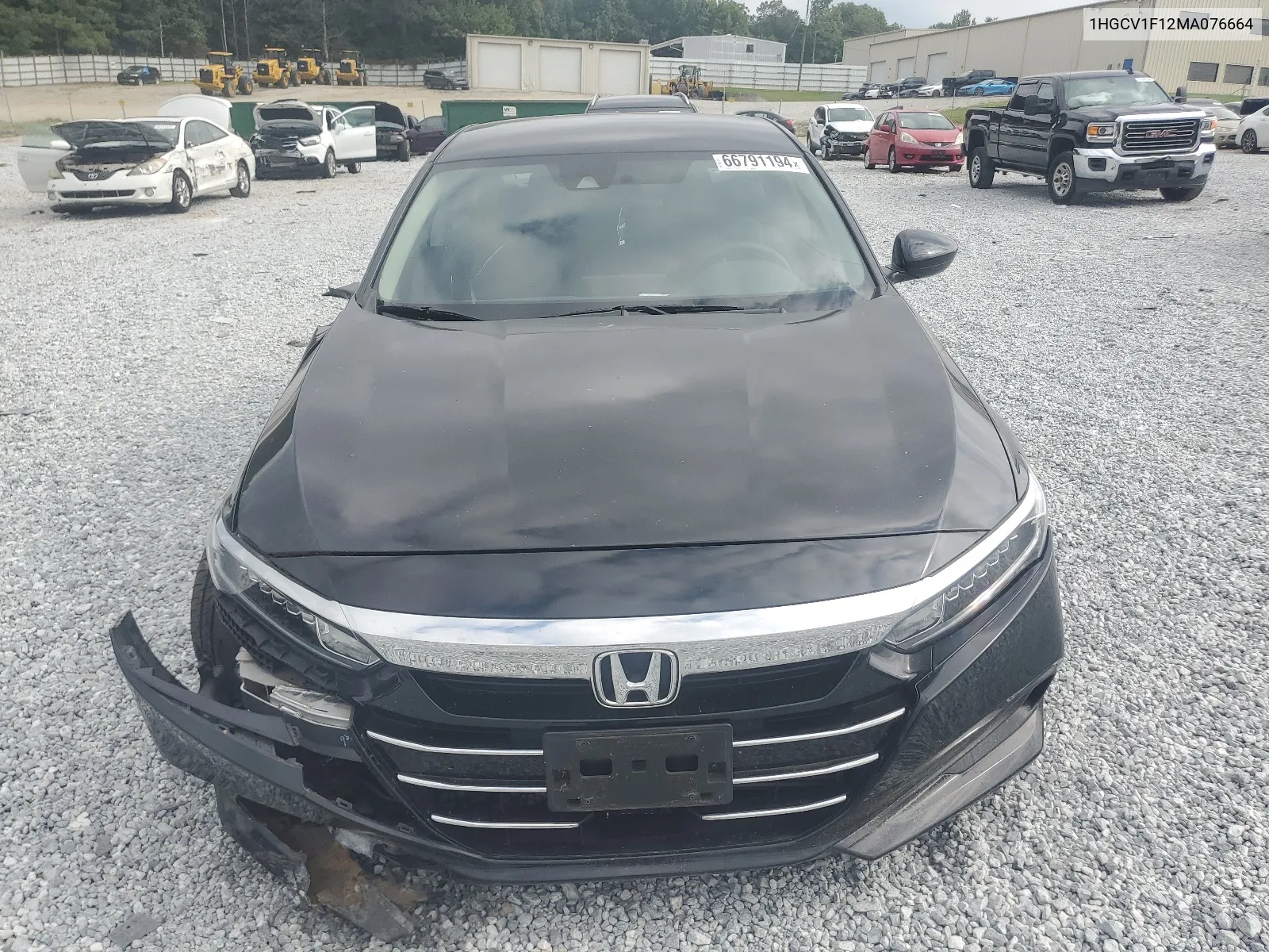 2021 Honda Accord Lx VIN: 1HGCV1F12MA076664 Lot: 66791194