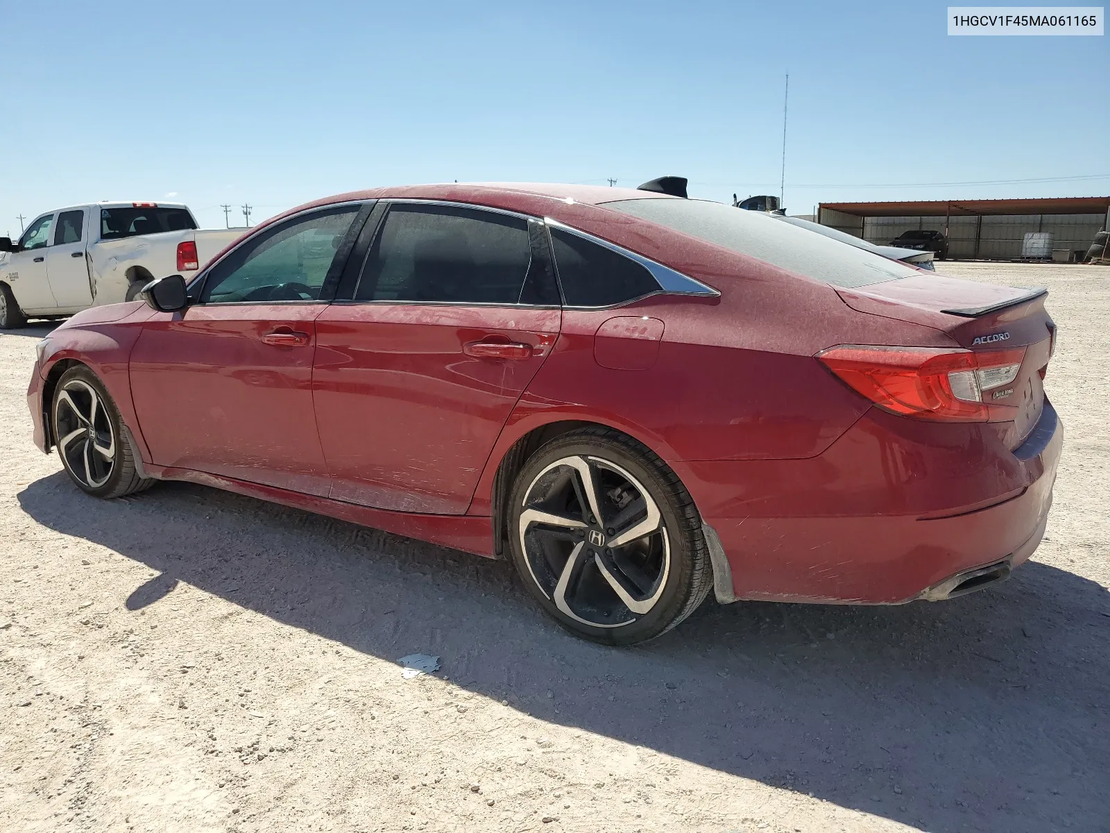 2021 Honda Accord Sport Se VIN: 1HGCV1F45MA061165 Lot: 66943334