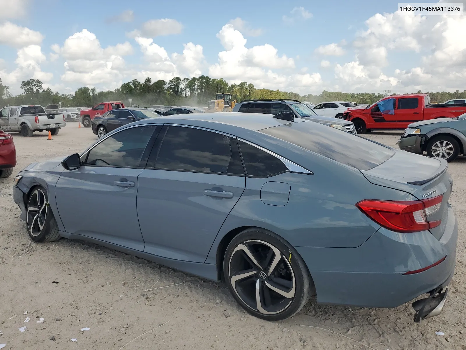 1HGCV1F45MA113376 2021 Honda Accord Sport Se