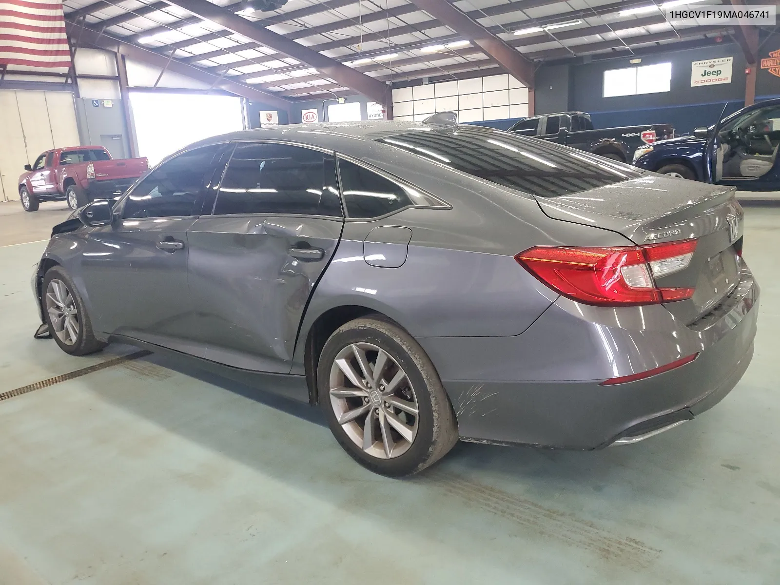 2021 Honda Accord Lx VIN: 1HGCV1F19MA046741 Lot: 67537594