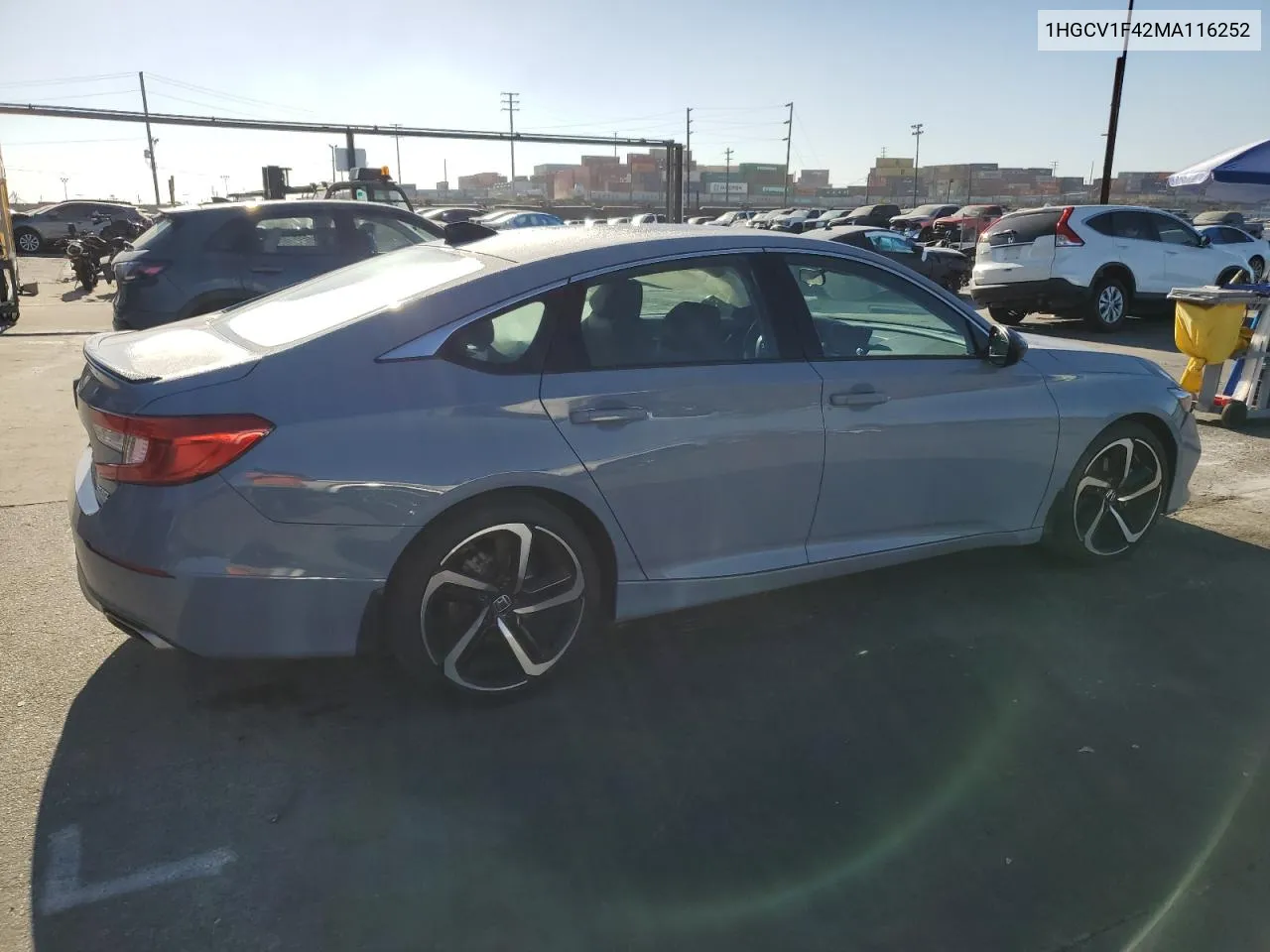 2021 Honda Accord Sport Se VIN: 1HGCV1F42MA116252 Lot: 67983374