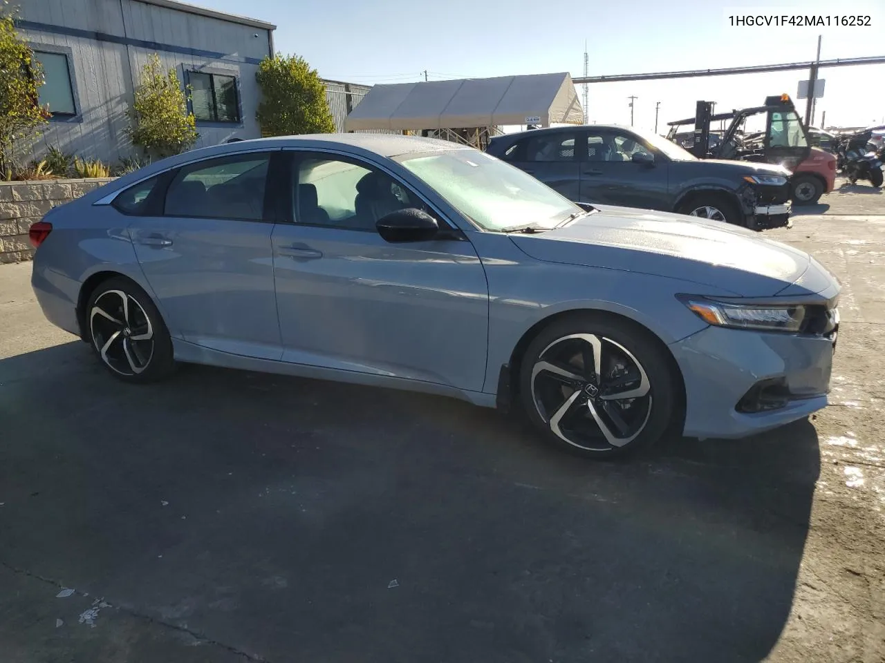 1HGCV1F42MA116252 2021 Honda Accord Sport Se