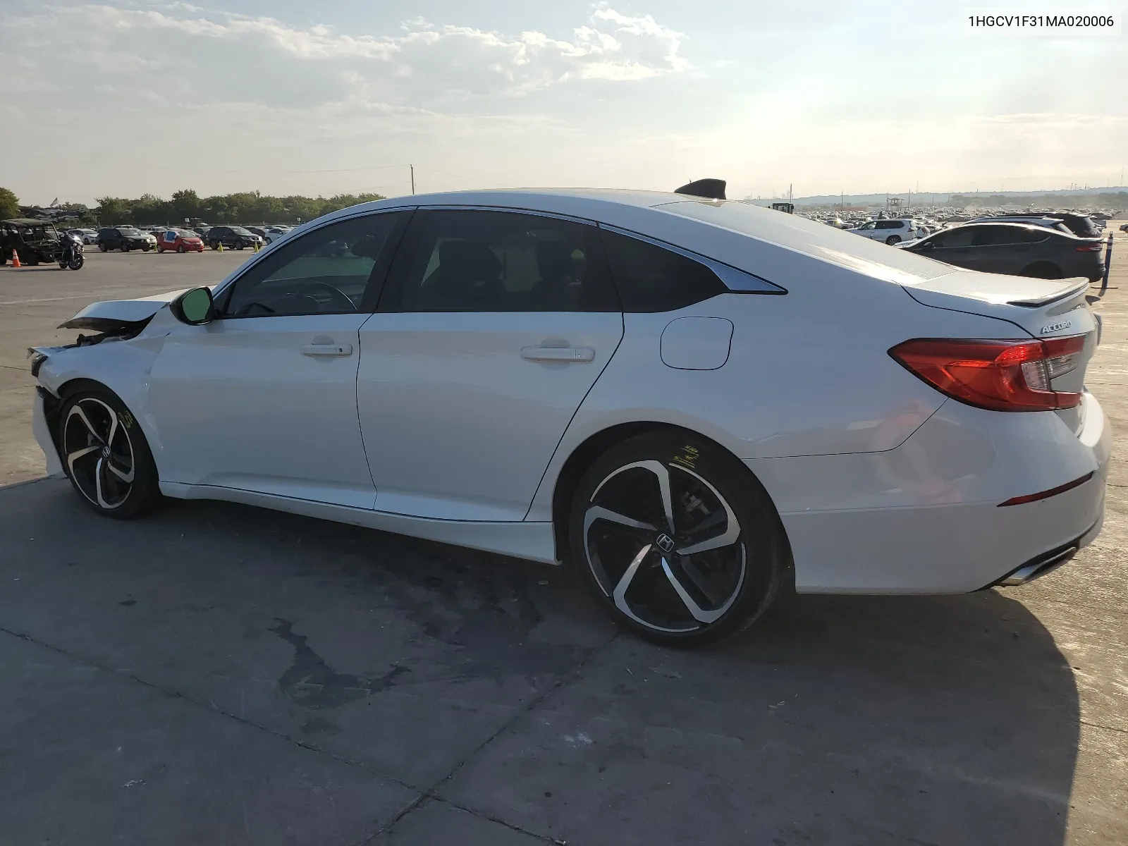 2021 Honda Accord Sport VIN: 1HGCV1F31MA020006 Lot: 68248254