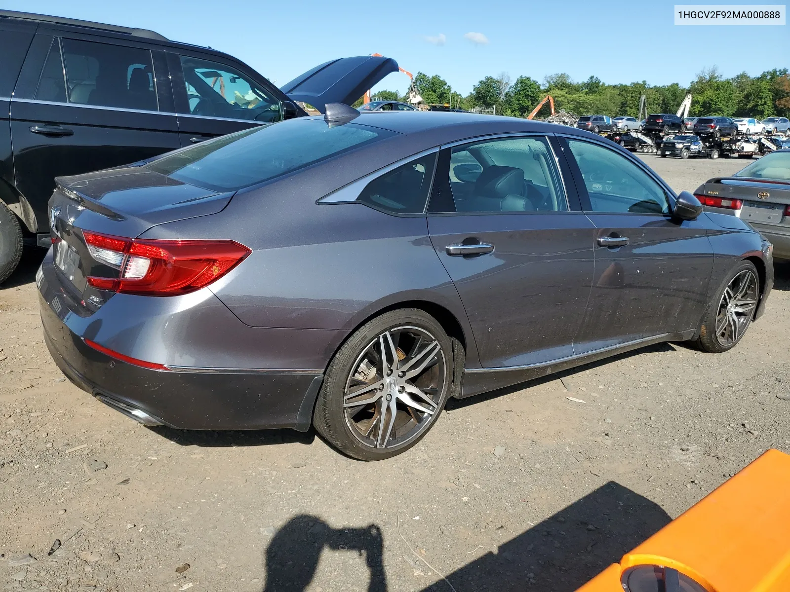 2021 Honda Accord Touring VIN: 1HGCV2F92MA000888 Lot: 68306414