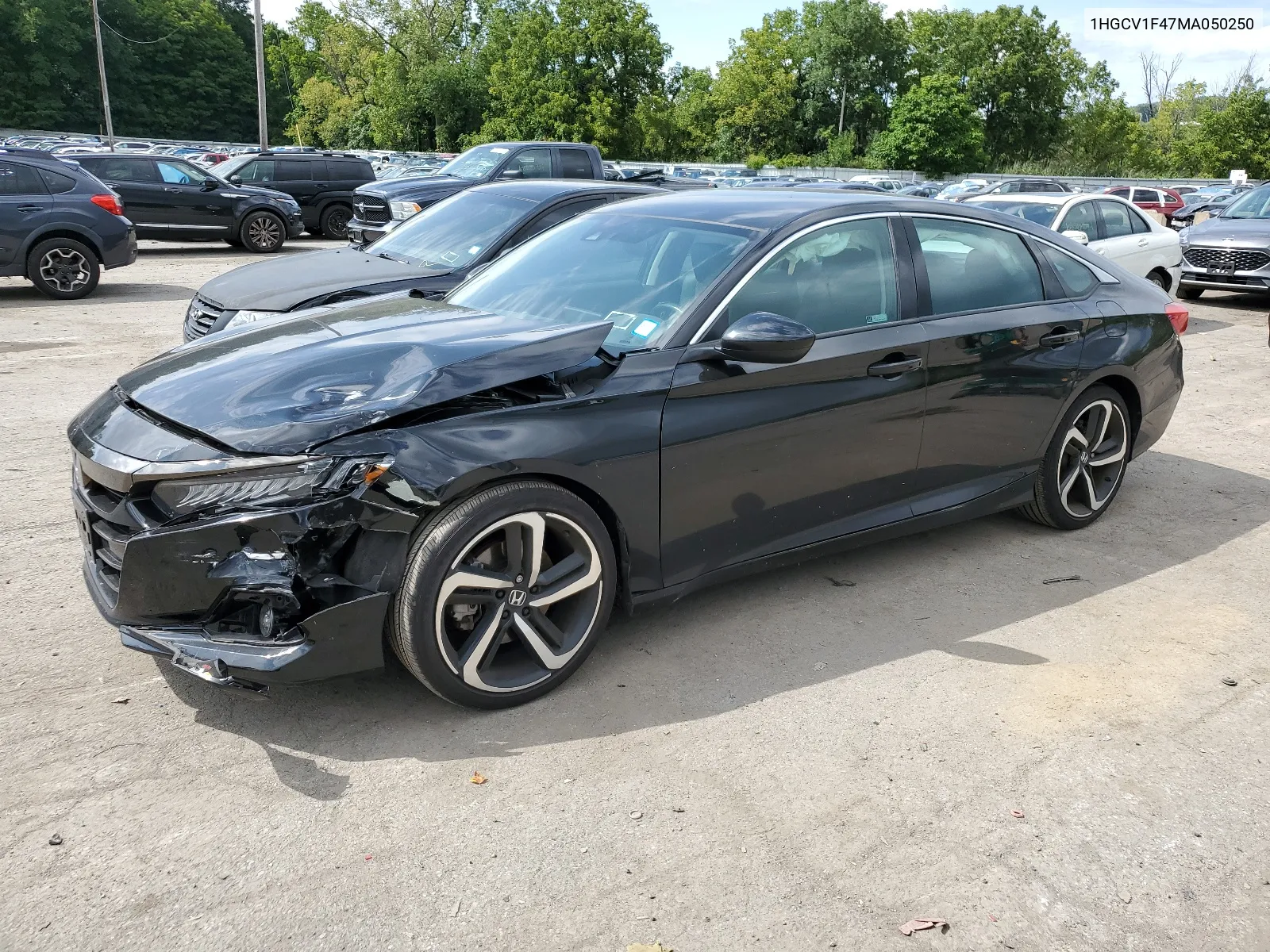 2021 Honda Accord Sport Se VIN: 1HGCV1F47MA050250 Lot: 68425274