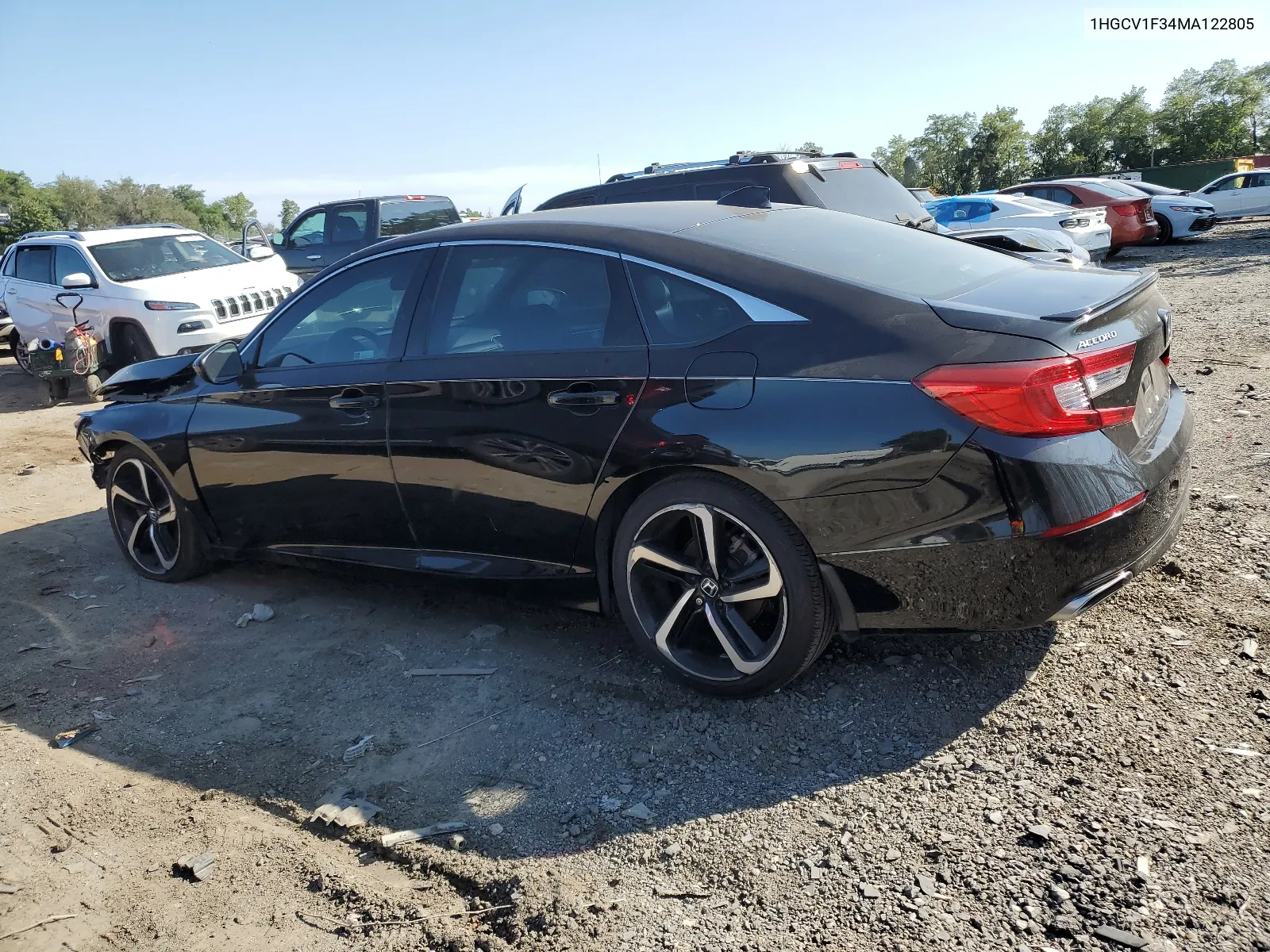 2021 Honda Accord Sport VIN: 1HGCV1F34MA122805 Lot: 68617794