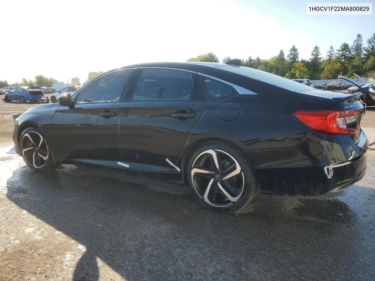 2021 Honda Accord Se VIN: 1HGCV1F22MA800829 Lot: 68640534