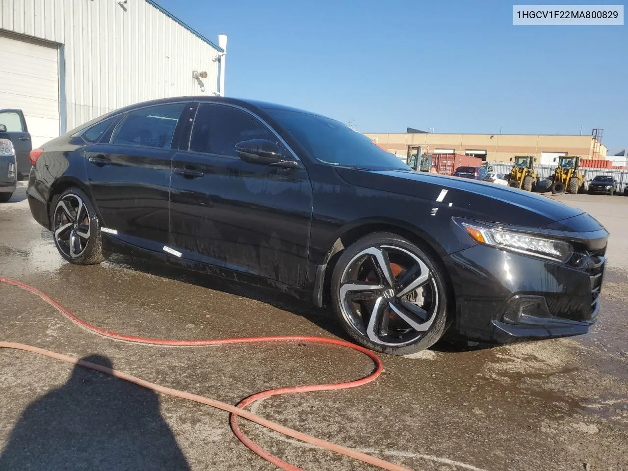 2021 Honda Accord Se VIN: 1HGCV1F22MA800829 Lot: 68640534