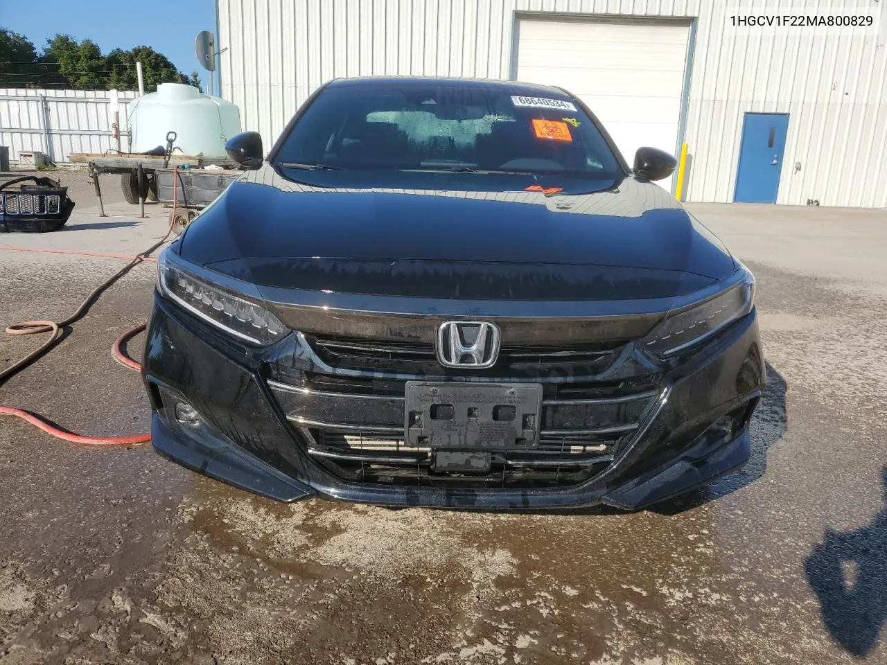 2021 Honda Accord Se VIN: 1HGCV1F22MA800829 Lot: 68640534