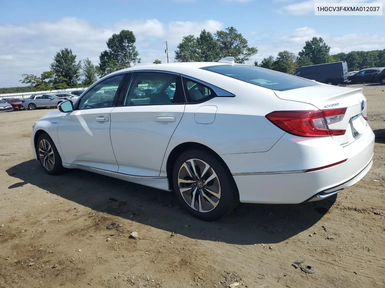 2021 Honda Accord Hybrid Ex VIN: 1HGCV3F4XMA012037 Lot: 68743794