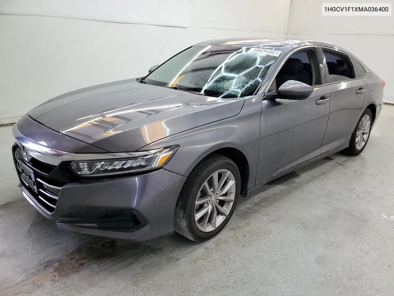 2021 Honda Accord Lx VIN: 1HGCV1F1XMA036400 Lot: 69163174