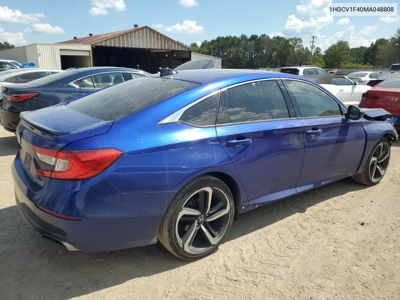 1HGCV1F40MA048808 2021 Honda Accord Sport Se