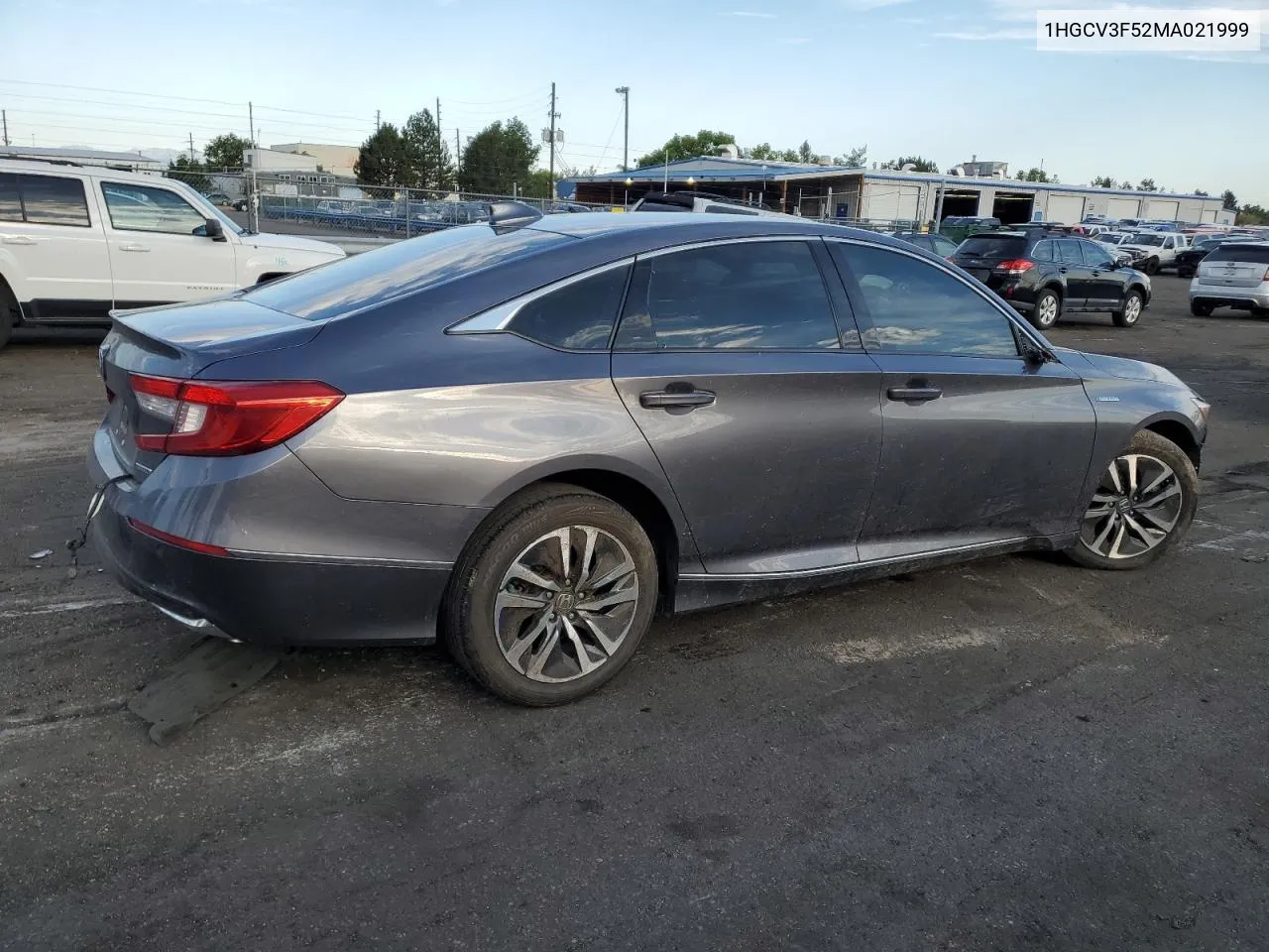 2021 Honda Accord Hybrid Exl VIN: 1HGCV3F52MA021999 Lot: 69503174