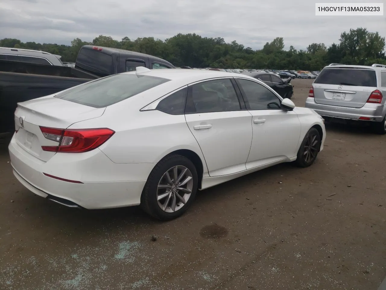 2021 Honda Accord Lx VIN: 1HGCV1F13MA053233 Lot: 69533384