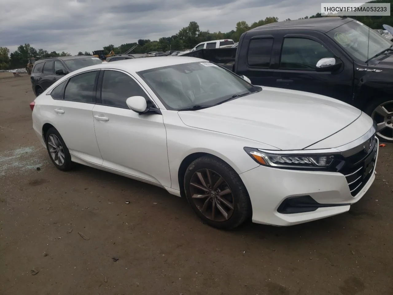 1HGCV1F13MA053233 2021 Honda Accord Lx