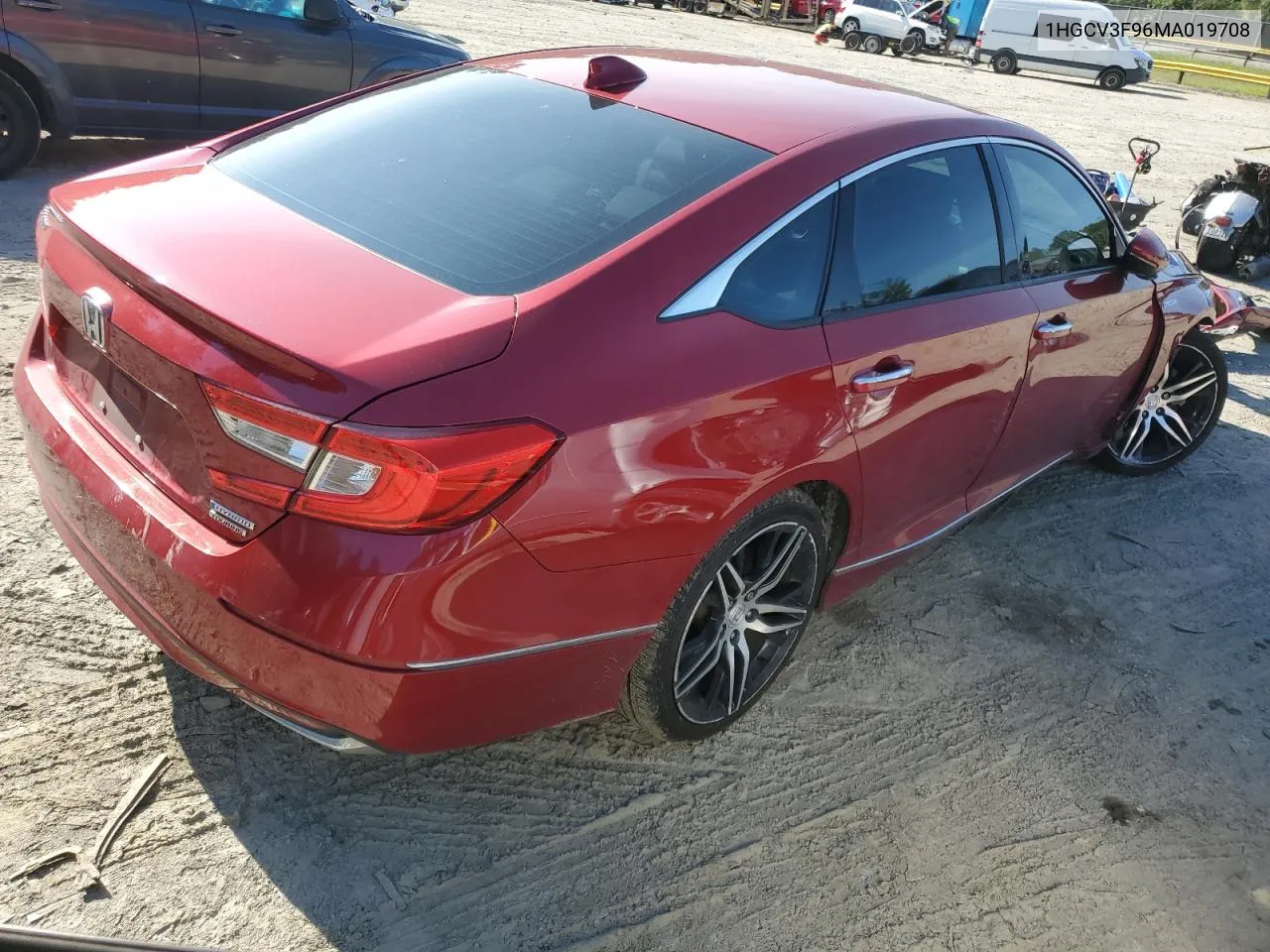 2021 Honda Accord Touring Hybrid VIN: 1HGCV3F96MA019708 Lot: 69586244