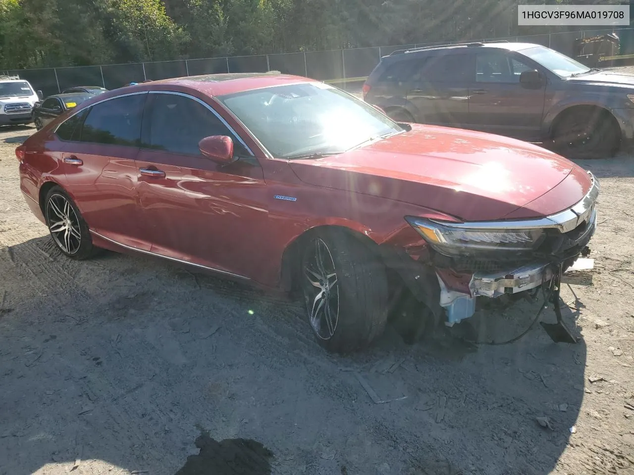 1HGCV3F96MA019708 2021 Honda Accord Touring Hybrid