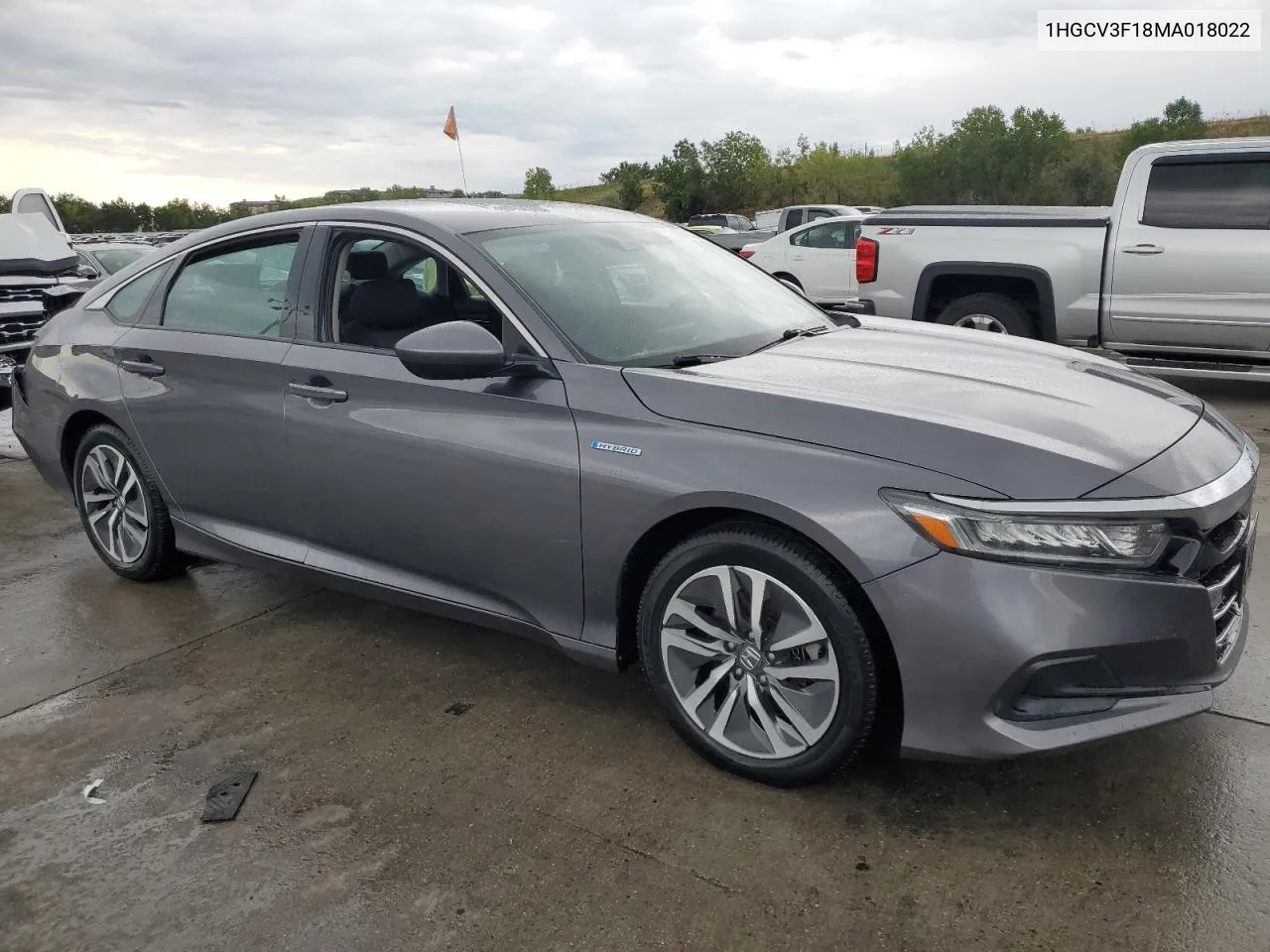 2021 Honda Accord Hybrid VIN: 1HGCV3F18MA018022 Lot: 69700144