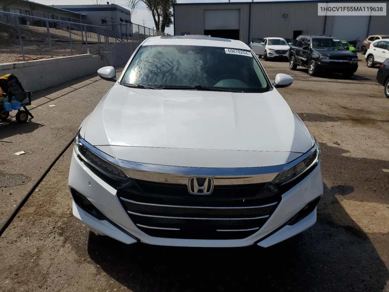 2021 Honda Accord Exl VIN: 1HGCV1F55MA119638 Lot: 69878204