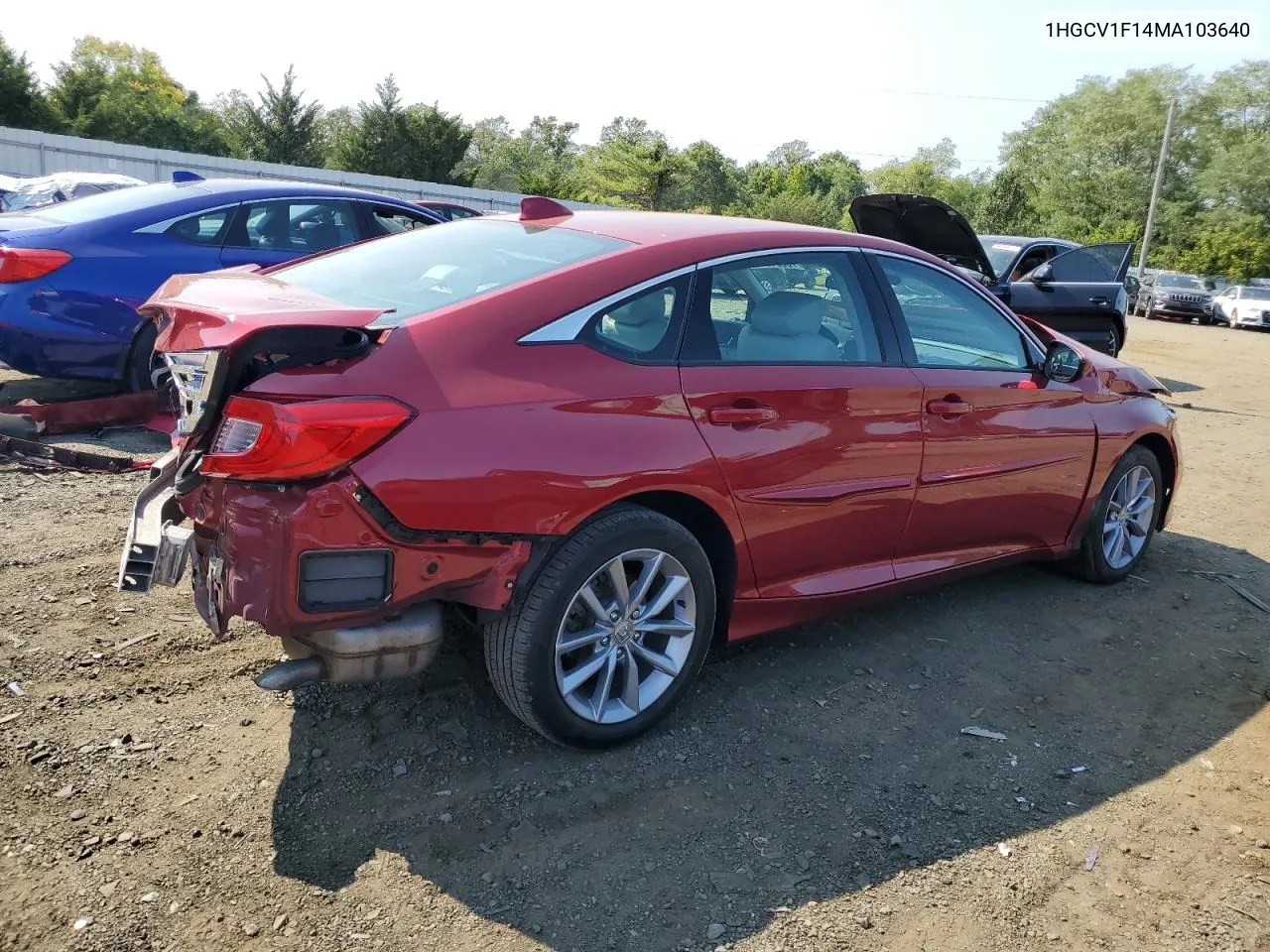 1HGCV1F14MA103640 2021 Honda Accord Lx