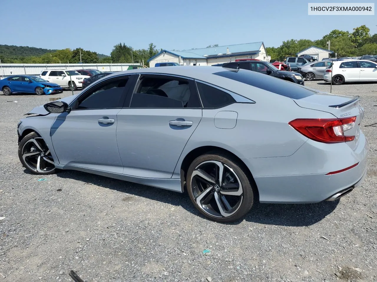 2021 Honda Accord Sport VIN: 1HGCV2F3XMA000942 Lot: 70303154