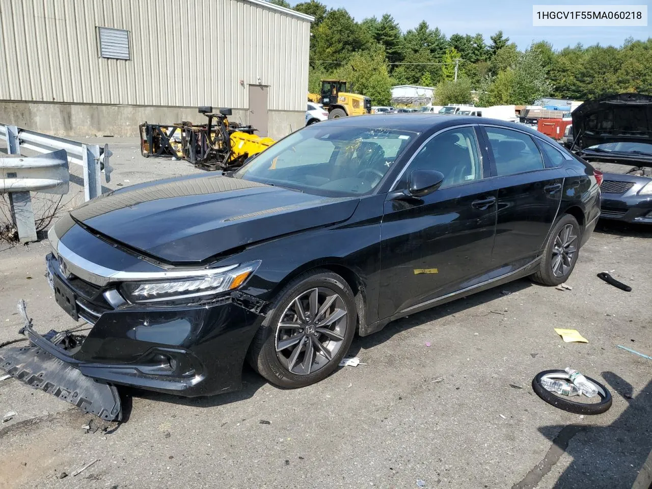 2021 Honda Accord Exl VIN: 1HGCV1F55MA060218 Lot: 70330754