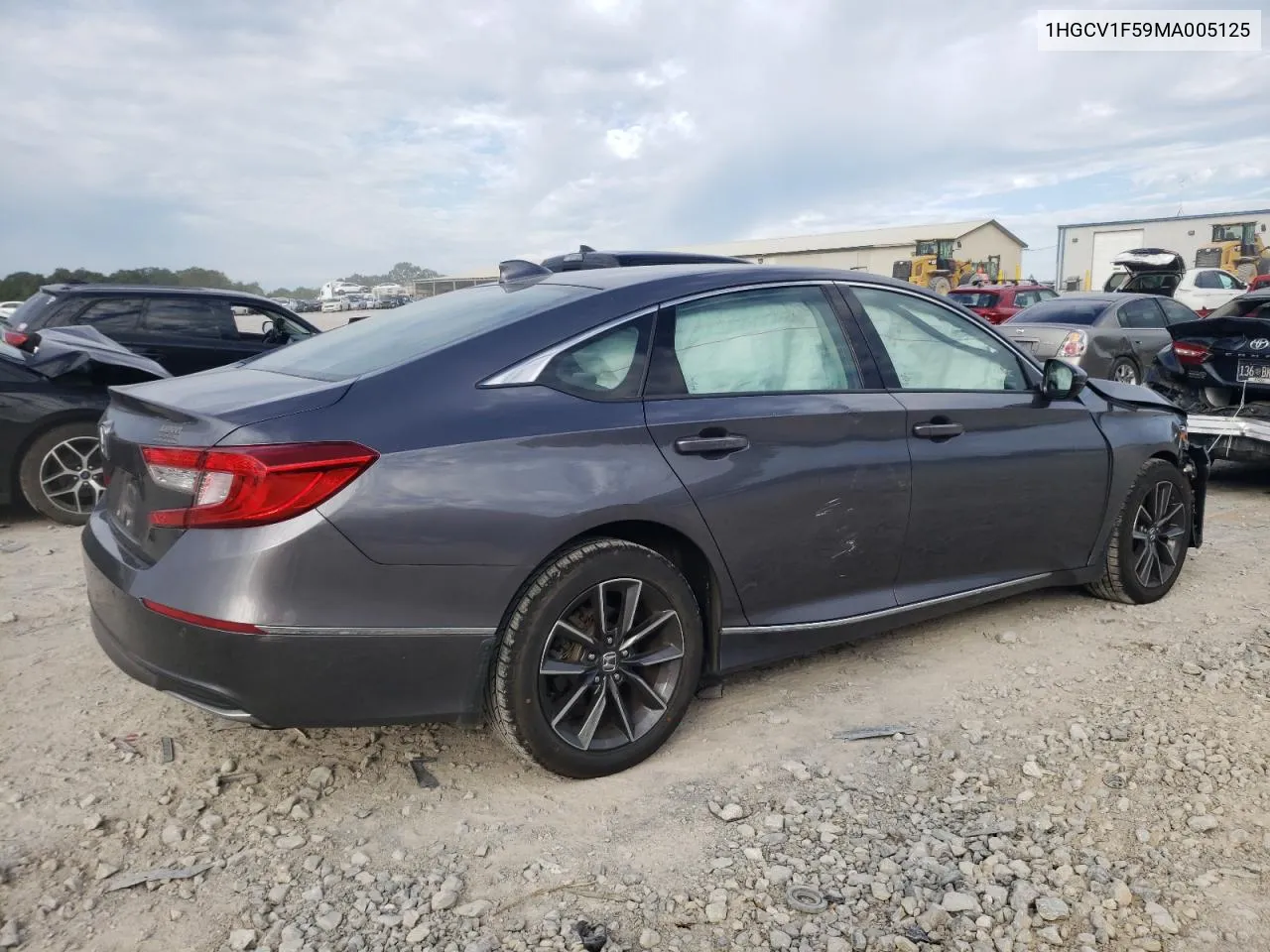 1HGCV1F59MA005125 2021 Honda Accord Exl