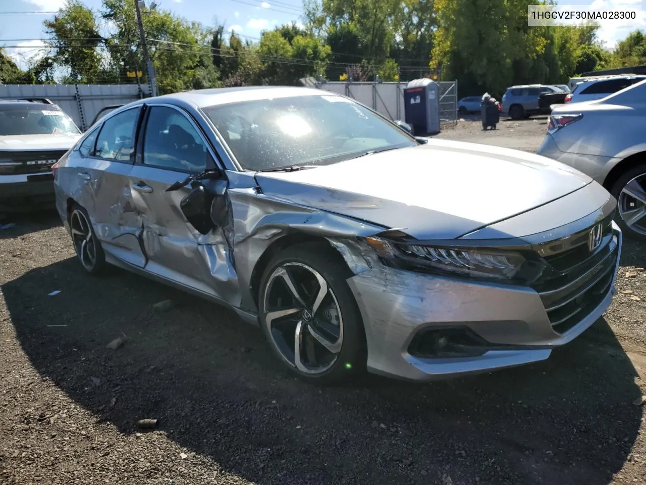 1HGCV2F30MA028300 2021 Honda Accord Sport