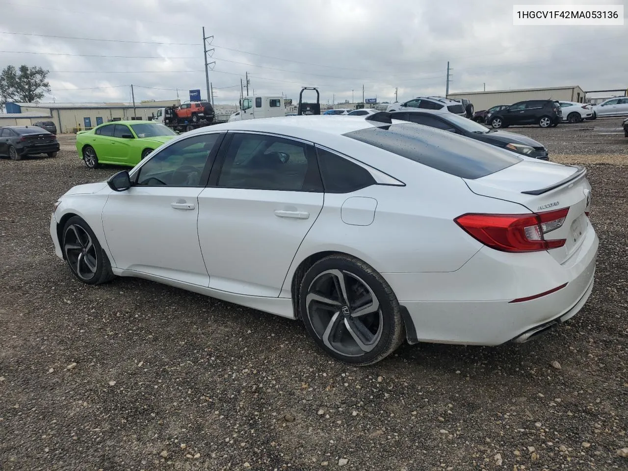 2021 Honda Accord Sport Se VIN: 1HGCV1F42MA053136 Lot: 70423354