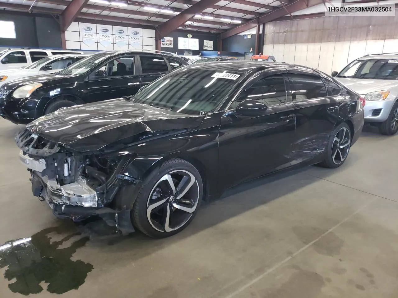 2021 Honda Accord Sport VIN: 1HGCV2F33MA032504 Lot: 70582414