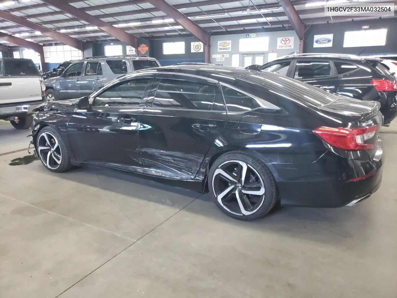 2021 Honda Accord Sport VIN: 1HGCV2F33MA032504 Lot: 70582414