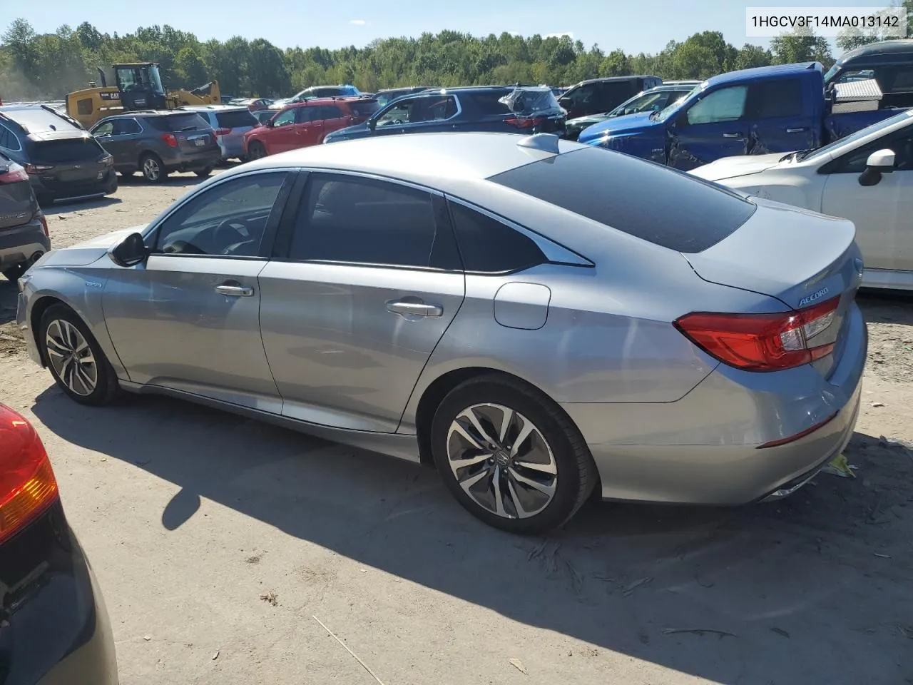 2021 Honda Accord Hybrid VIN: 1HGCV3F14MA013142 Lot: 70679104